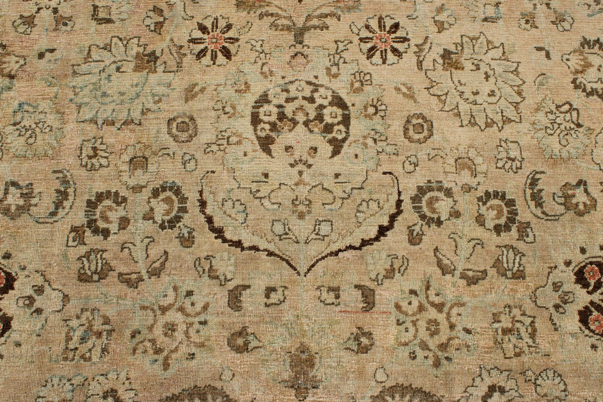 11x15 Light Rust and Multicolor Persian Rug