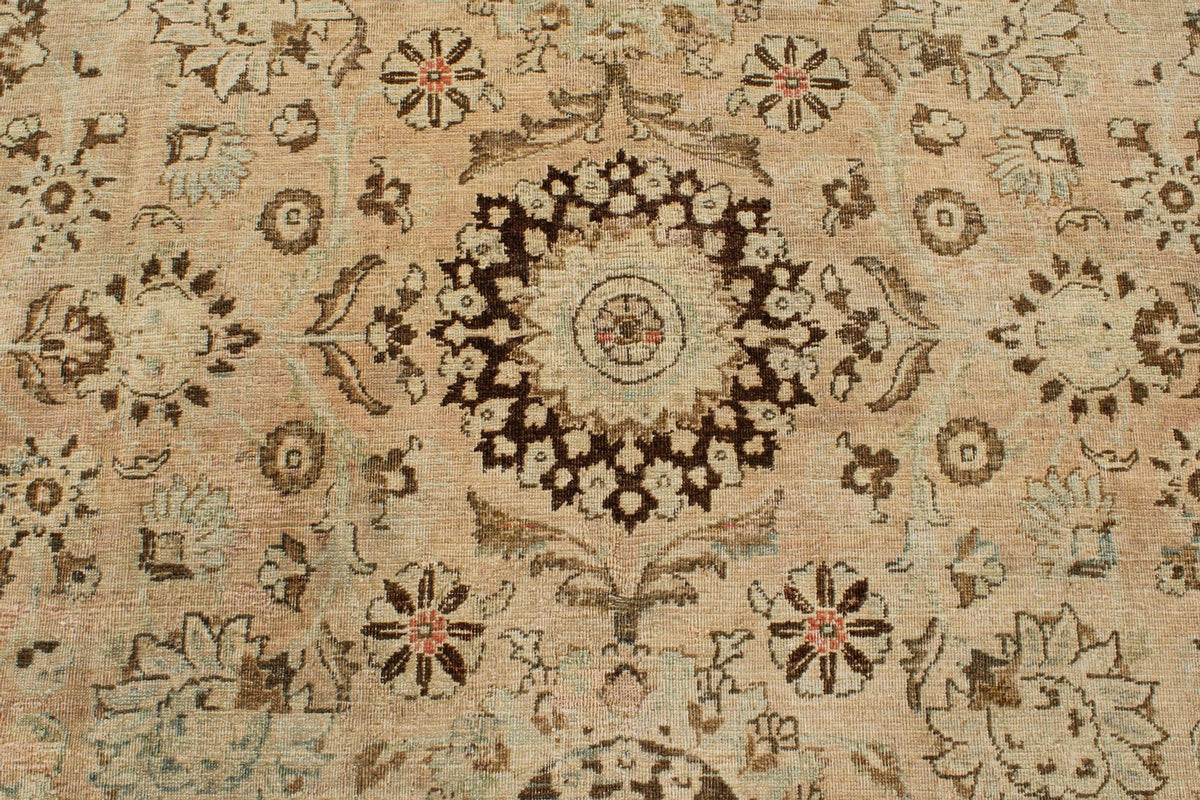 11x15 Light Rust and Multicolor Persian Rug
