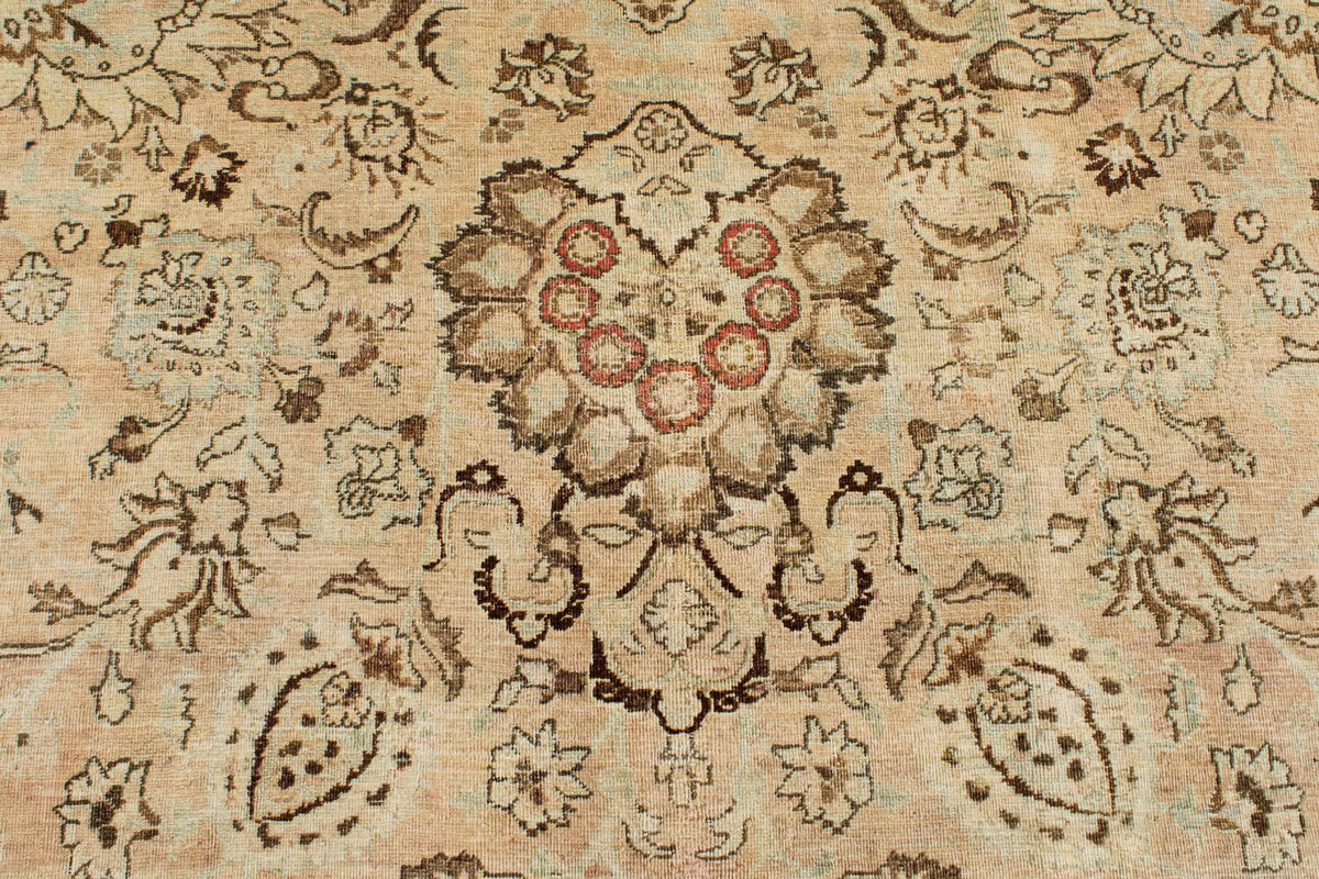 11x15 Light Rust and Multicolor Persian Rug