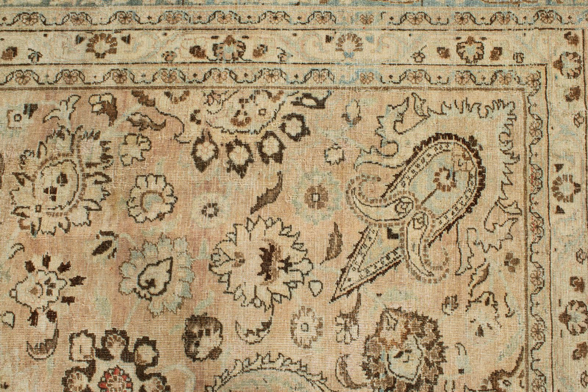 11x15 Light Rust and Multicolor Persian Rug