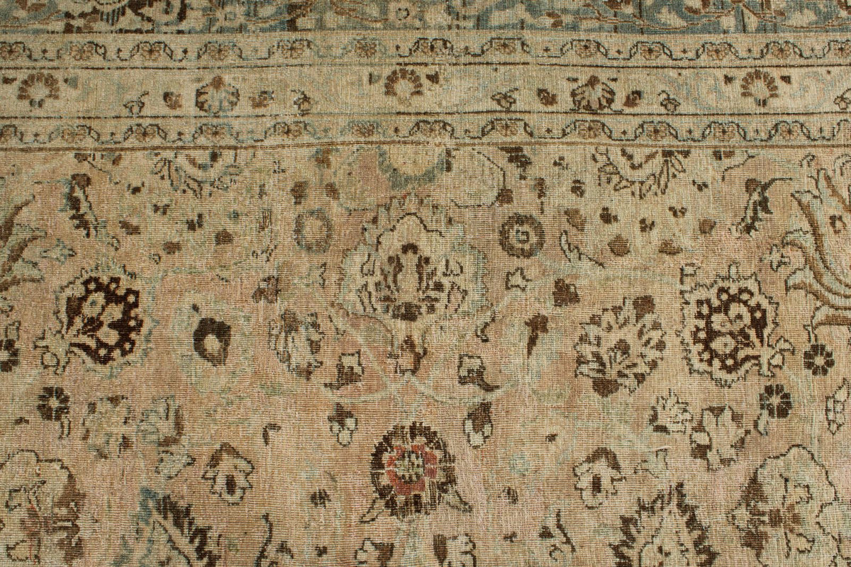 11x15 Light Rust and Multicolor Persian Rug
