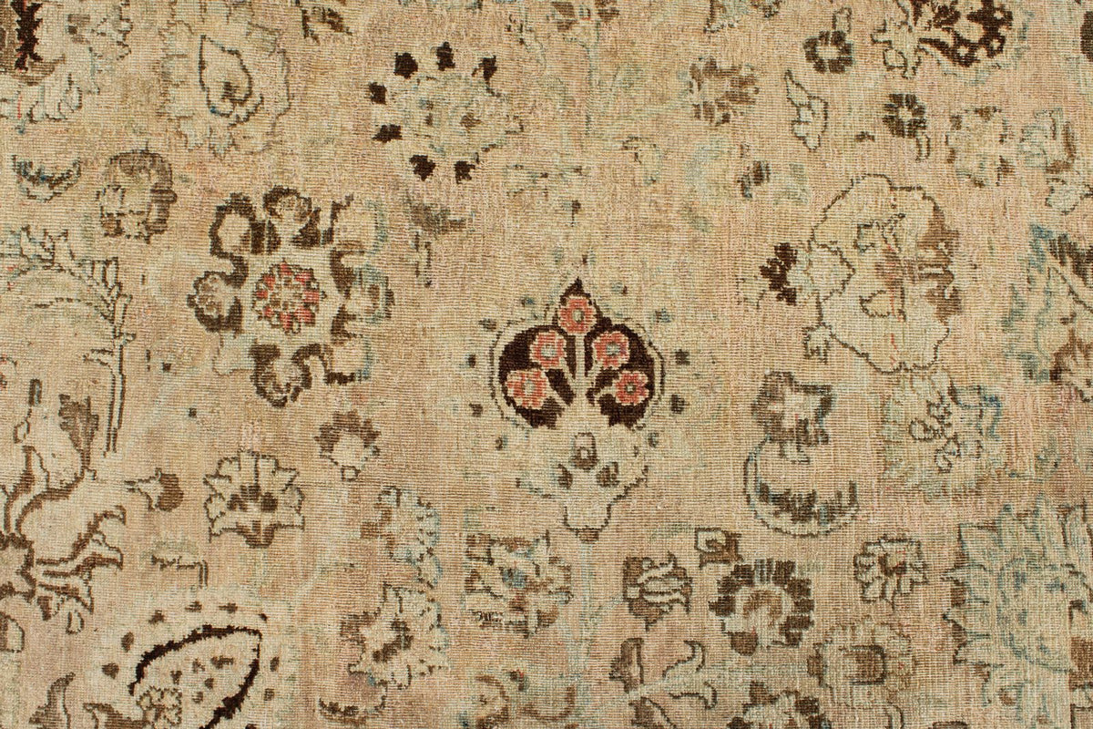 11x15 Light Rust and Multicolor Persian Rug