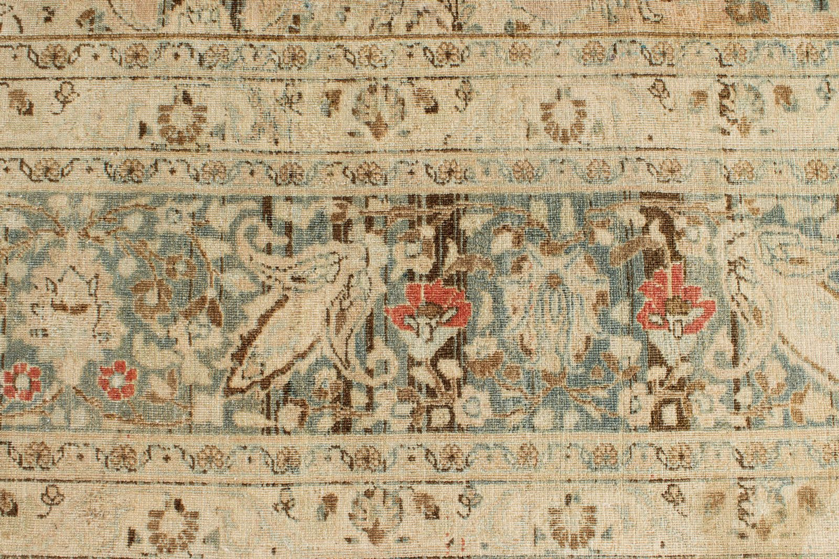 11x15 Light Rust and Multicolor Persian Rug