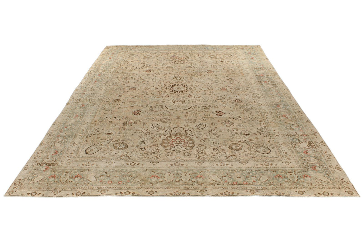11x15 Light Rust and Multicolor Persian Rug
