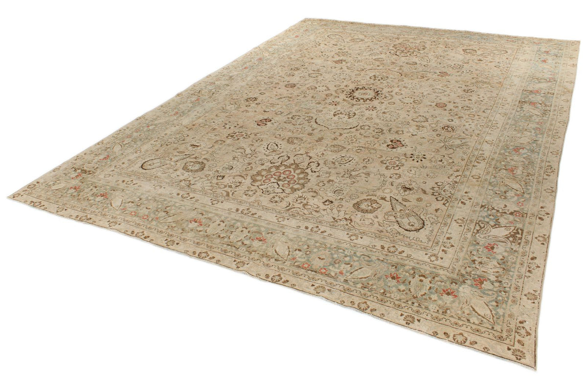 11x15 Light Rust and Multicolor Persian Rug