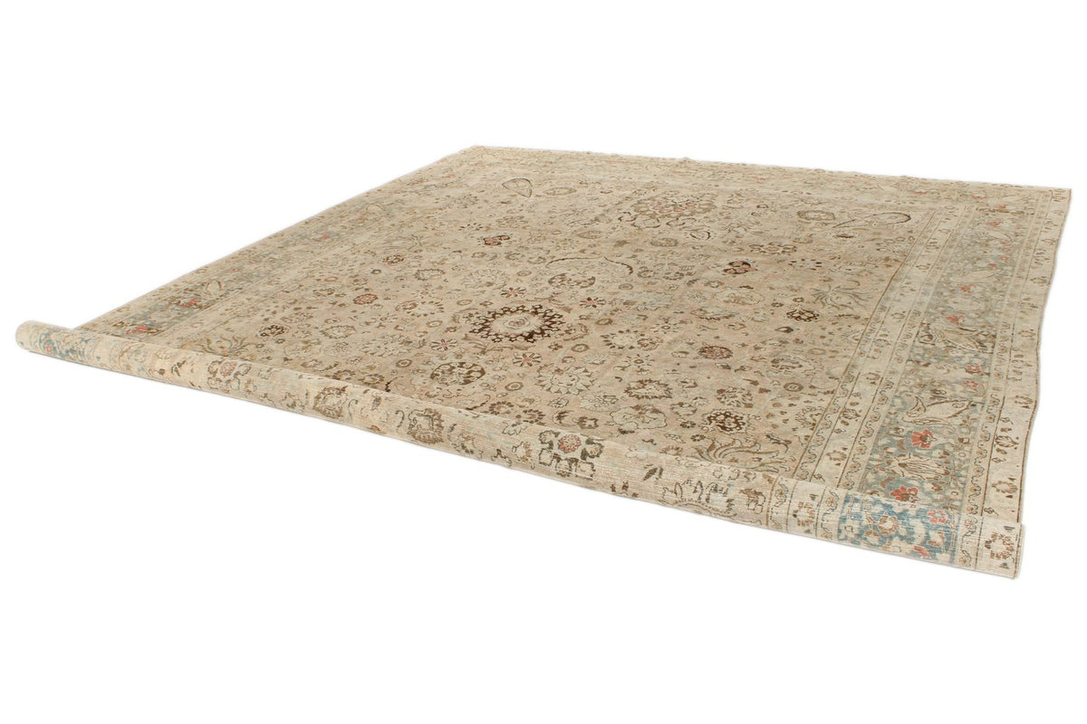 11x15 Light Rust and Multicolor Persian Rug