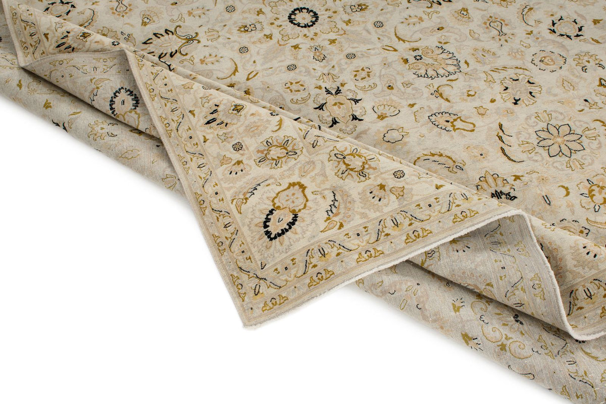 8x10 Ivory and Ivory Persian Traditional Rug