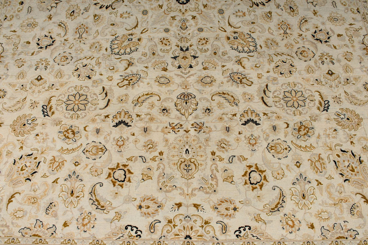 8x10 Ivory and Ivory Persian Traditional Rug