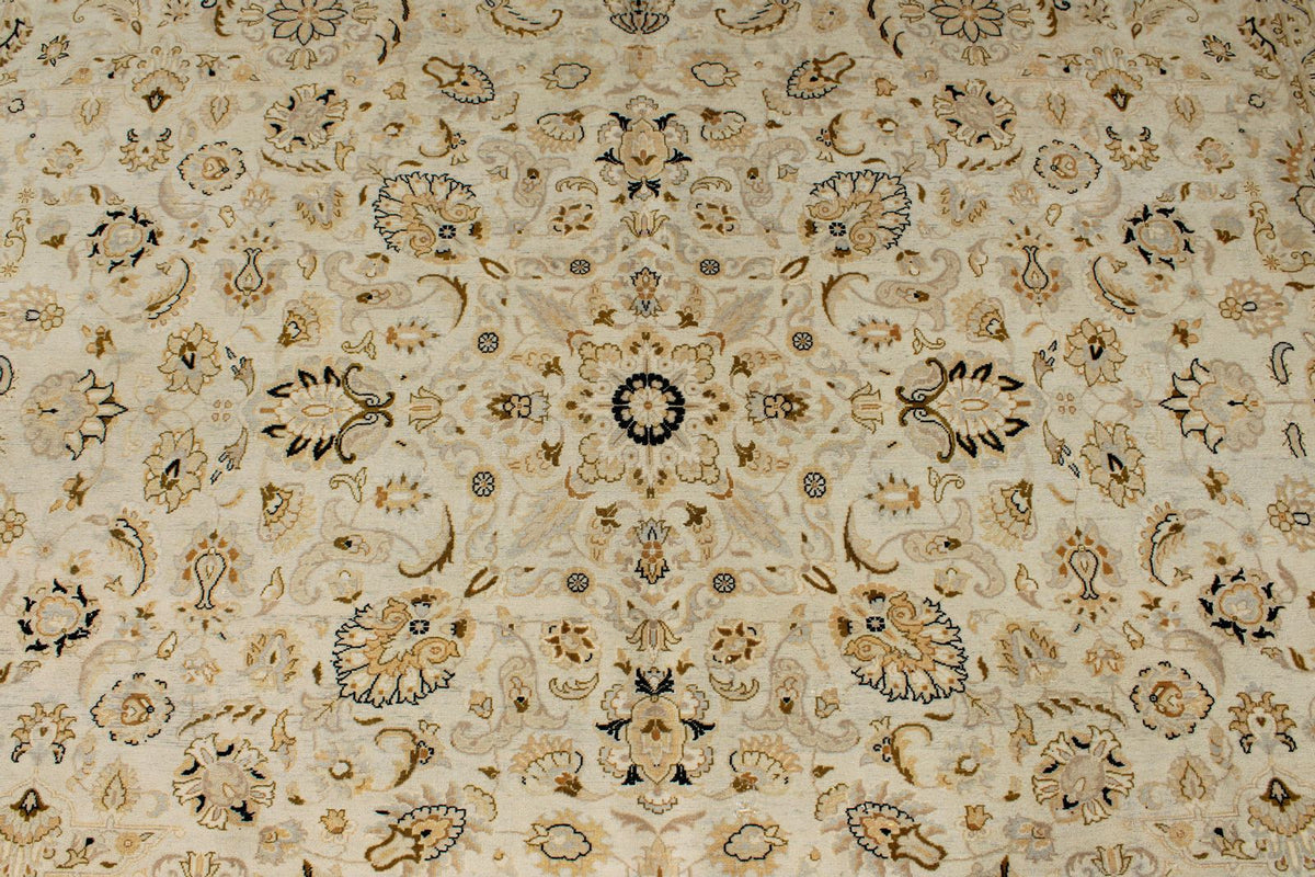 8x10 Ivory and Ivory Persian Traditional Rug