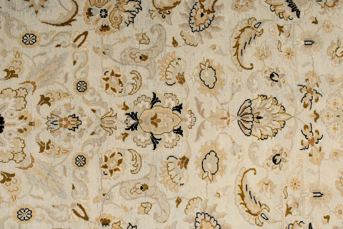 8x10 Ivory and Ivory Persian Traditional Rug