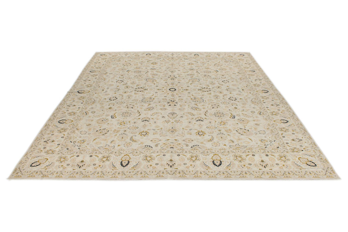 8x10 Ivory and Ivory Persian Traditional Rug