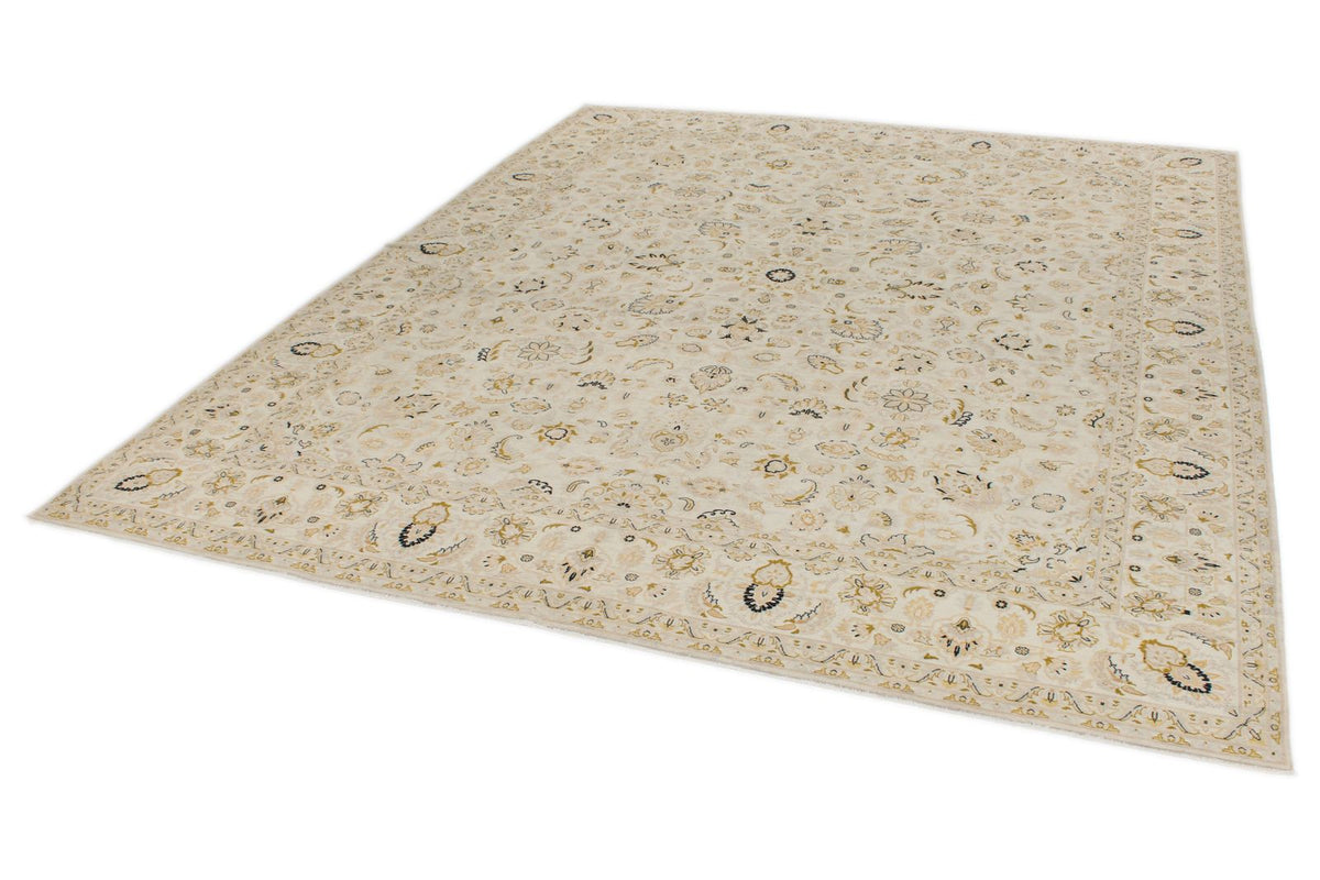 8x10 Ivory and Ivory Persian Traditional Rug