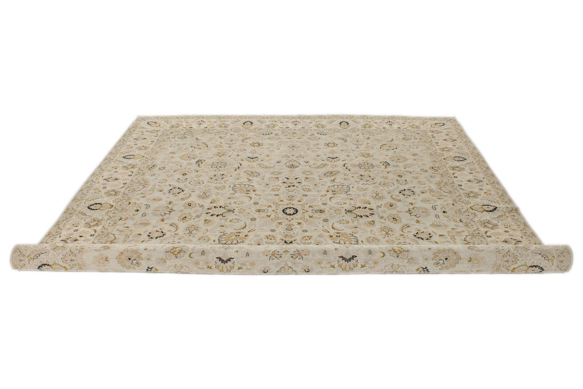 8x10 Ivory and Ivory Persian Traditional Rug