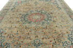 10x12 Pink and Blue Persian Traditional Rug