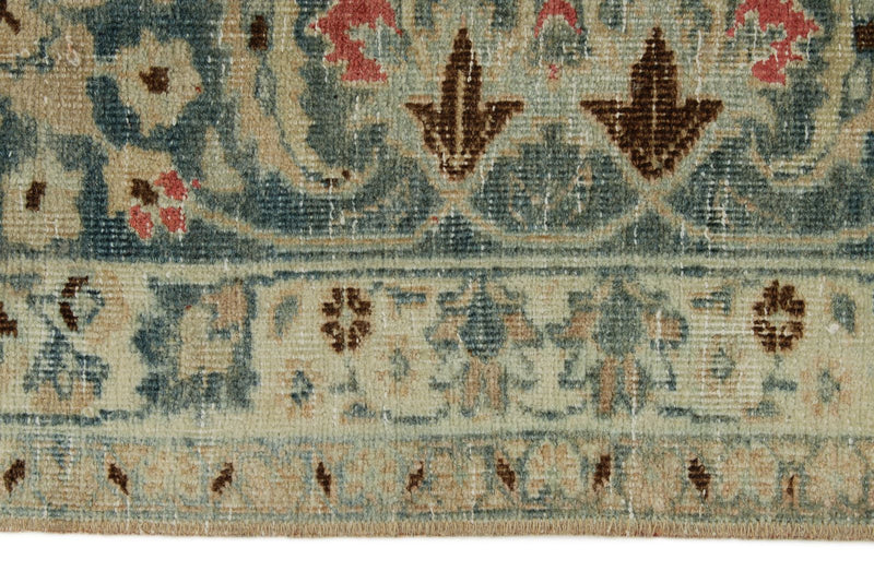 10x12 Pink and Blue Persian Traditional Rug