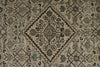 5x7 Light Gray and Gray Persian Tribal Rug