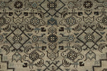 5x7 Light Gray and Gray Persian Tribal Rug