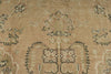 11x16 Light Brown and Beige Turkish Oushak Rug