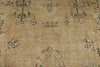 11x16 Light Brown and Beige Turkish Oushak Rug