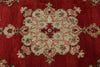 5x9 Red and Green Turkish Tribal Rug
