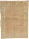 8x10 Lıght Brown and Beıge Persian Traditional Rug