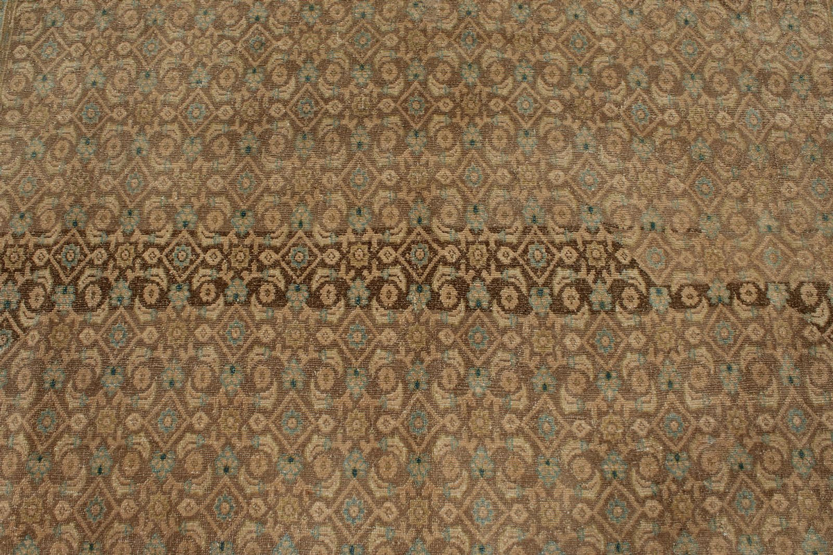 8x10 Lıght Brown and Beıge Persian Traditional Rug
