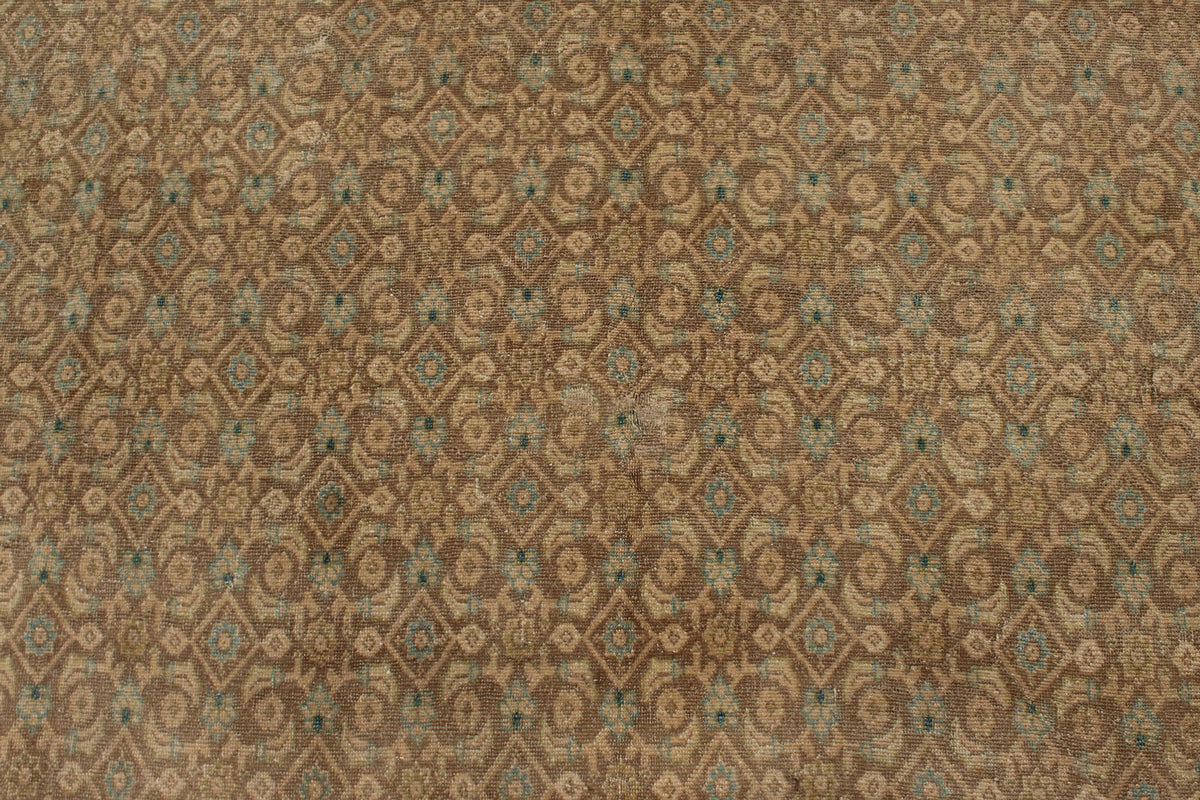 8x10 Lıght Brown and Beıge Persian Traditional Rug