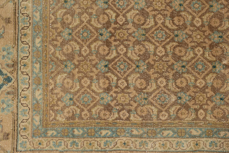 8x10 Lıght Brown and Beıge Persian Traditional Rug