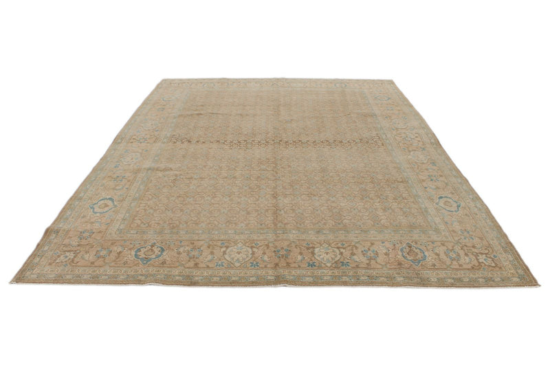 8x10 Lıght Brown and Beıge Persian Traditional Rug