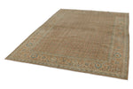 8x10 Lıght Brown and Beıge Persian Traditional Rug