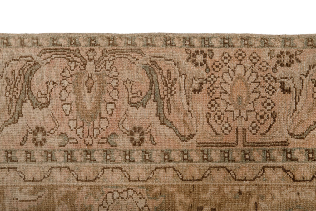 7x10 Camel and Brown Persian Traditional Rug