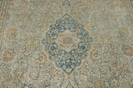 8x12 Light Brown and Blue Persian Traditional Rug