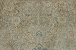 8x12 Light Brown and Blue Persian Traditional Rug