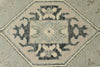 3x17 Light Gray and Gray Turkish Oushak Runner