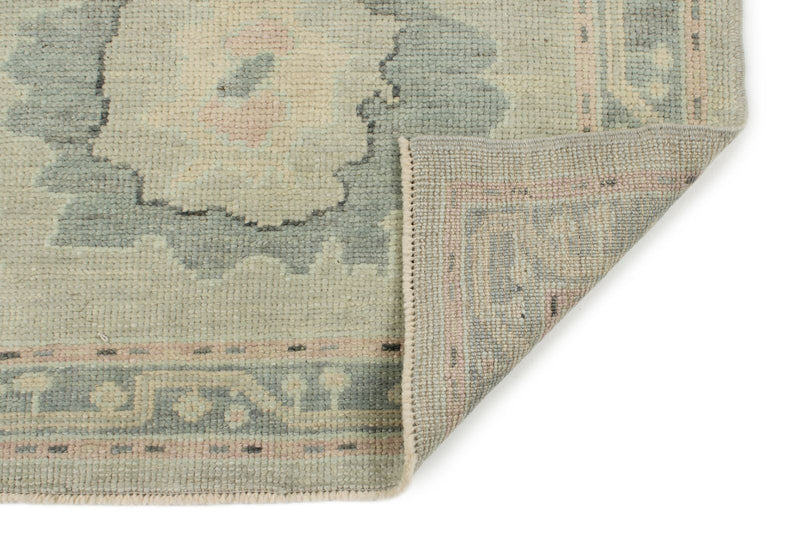 3x14 Gray Turkish Oushak Runner