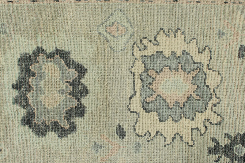 3x14 Gray Turkish Oushak Runner
