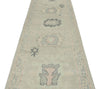 3x14 Gray Turkish Oushak Runner