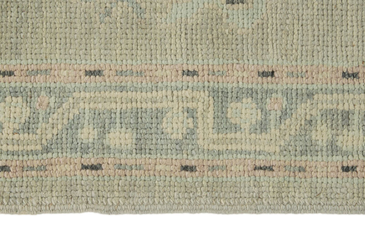3x14 Gray Turkish Oushak Runner