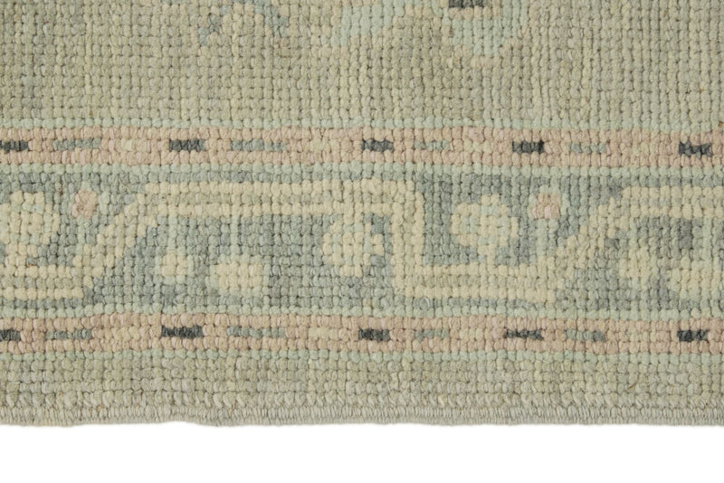 3x14 Gray Turkish Oushak Runner