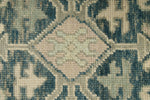 3x10 Beige and Multicolor Turkish Oushak Runner