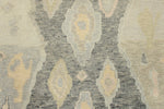 4x6 Gray and Multicolor Turkish Oushak Rug