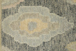 4x6 Gray and Multicolor Turkish Oushak Rug