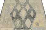 4x6 Gray and Multicolor Turkish Oushak Rug