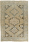 11x17 Light Green and Light Brown Persian Traditional Rug