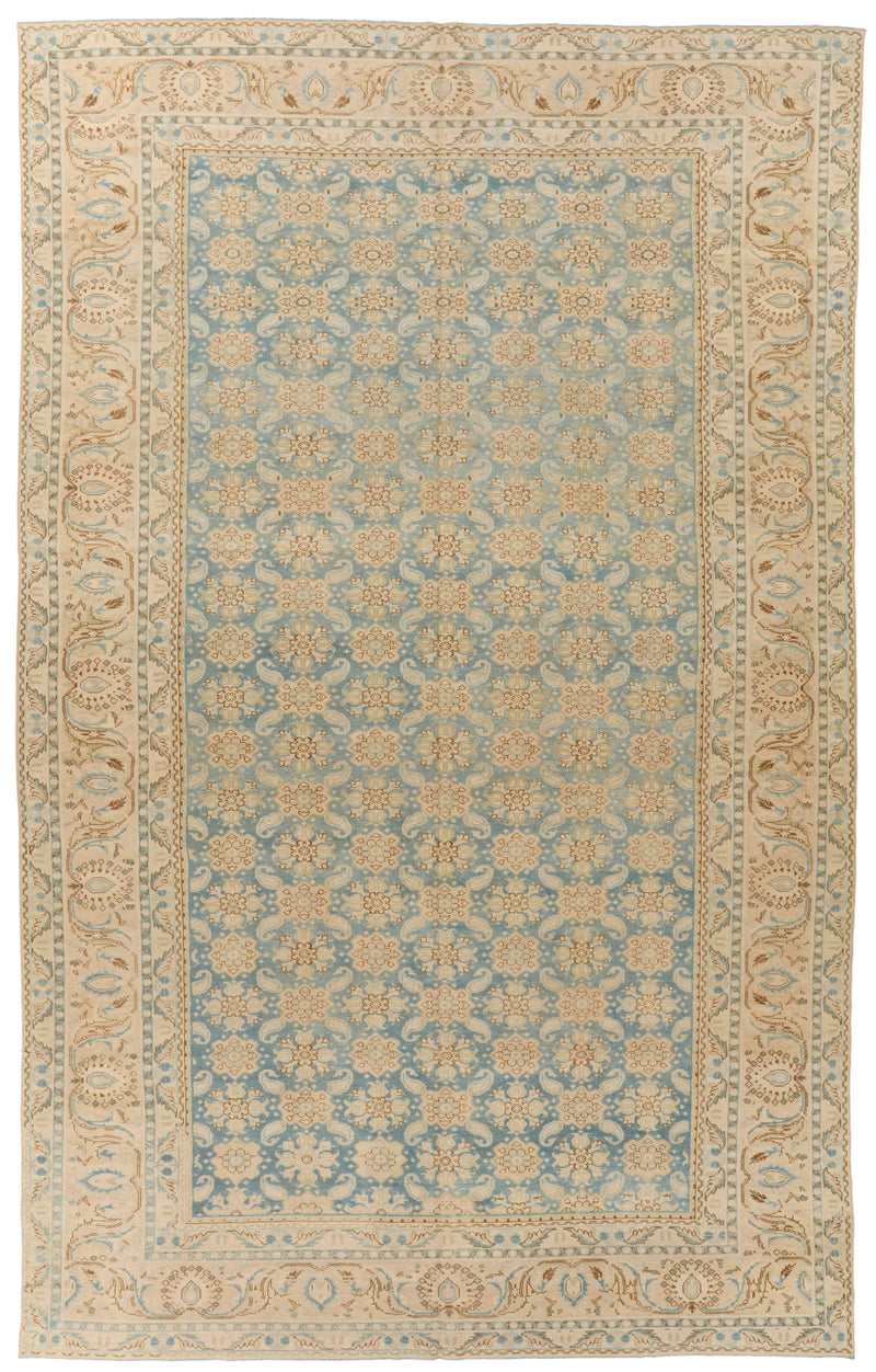 11x17 Blue and Beige Persian Traditional Rug