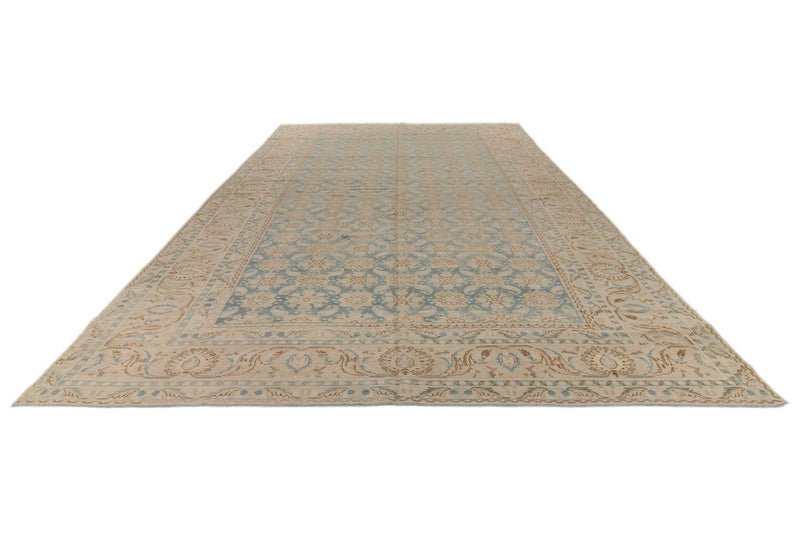 11x17 Blue and Beige Persian Traditional Rug