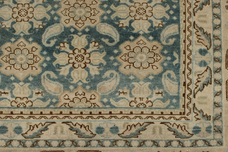 11x17 Blue and Beige Persian Traditional Rug