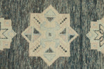 3x17 Gray and Ivory Turkish Oushak Runner