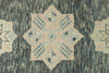 3x17 Gray and Ivory Turkish Oushak Runner