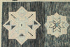 3x17 Gray and Ivory Turkish Oushak Runner